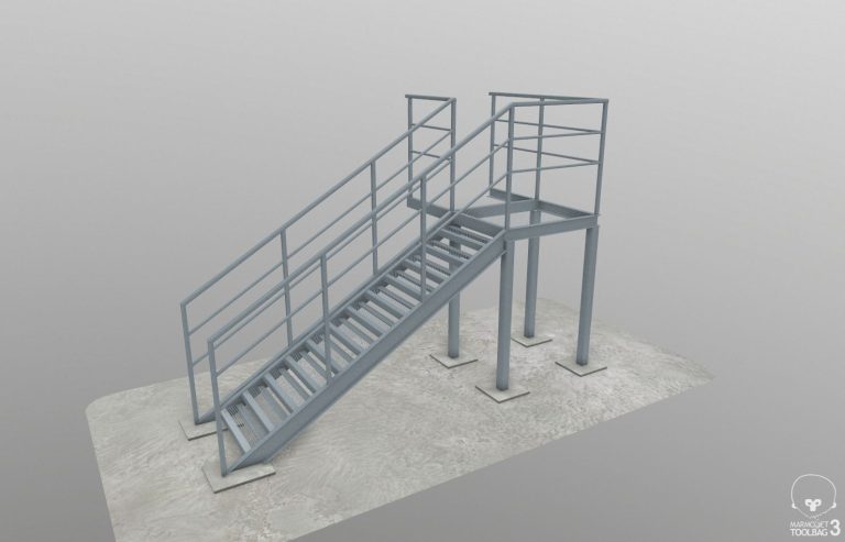 endustriyel acil cikis merdiveni