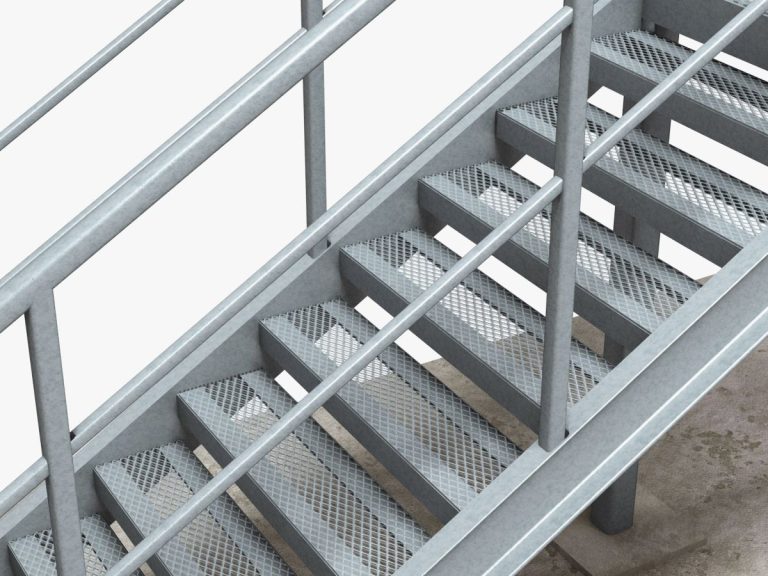 fabrika ici acil cikis merdiveni