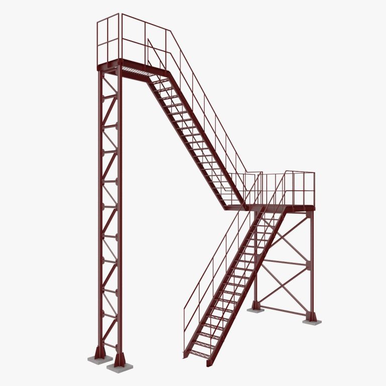 ozel uretim yangin merdiveni